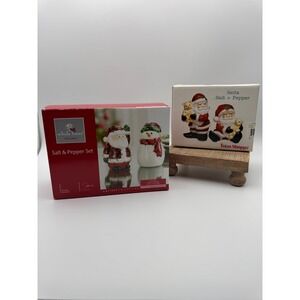 Christmas‎ Salt & Pepper Shakers Lot of 22 Sets NIB